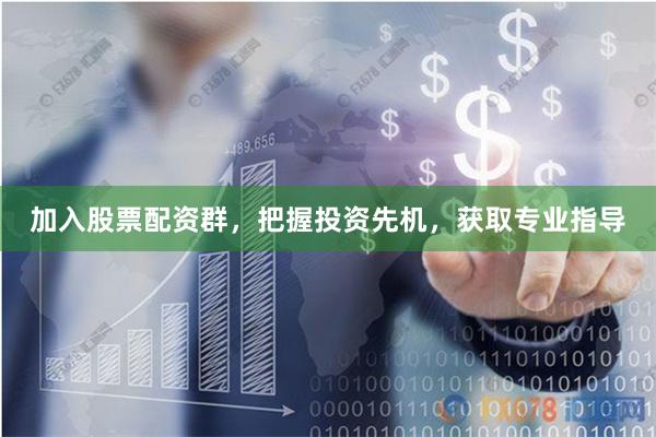 加入股票配资群,把握投资先机,获取专业指导