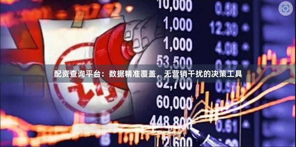 配资查询平台:数据精准覆盖,无营销干扰的决策工具